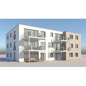 Apartment Building 55 3D model